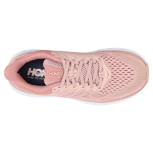 Hoka One One Clifton 7 Misty Rose/Cameo Brown 9.5 B (M)