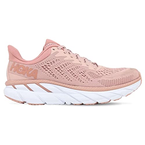 Hoka One One Clifton 7 Misty Rose/Cameo Brown 9.5 B (M)