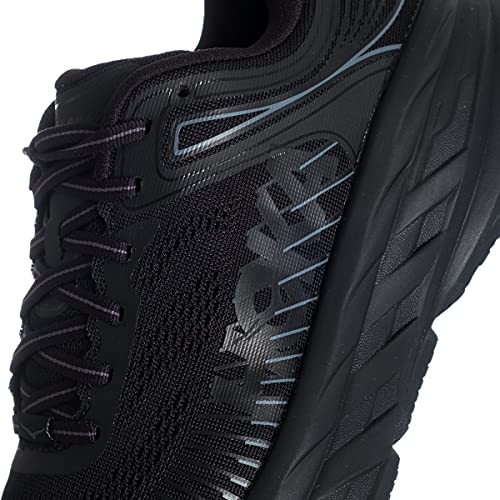 Hoka One One Hombre Bondi 7 Textile Synthetic Black Entrenadores 41 1/3 EU