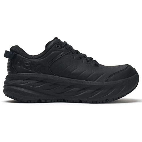 Hoka One One Hombre Bondi SR Cuero Black Entrenadores 42 EU