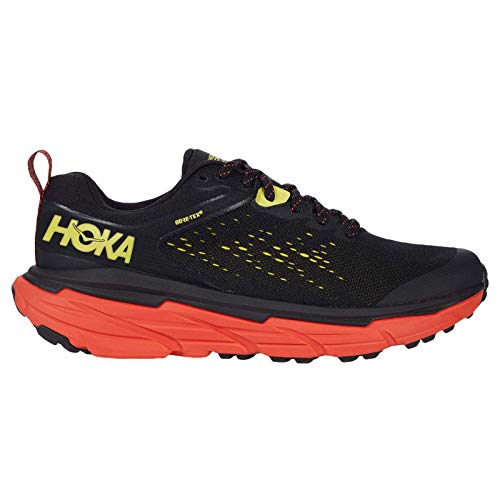 Hoka One One Hombre Challenger ATR 6 GTX Textile Synthetic Black Green Sheen Entrenadores 42 2/3 EU