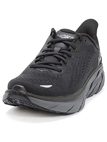 Hoka One One Hombre Clifton 8 Textile Black Black Entrenadores 42 2/3 EU