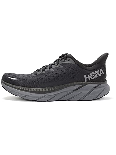 Hoka One One Hombre Clifton 8 Textile Black Black Entrenadores 42 2/3 EU