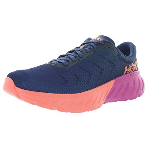 HOKA ONE One Mach 2 Deportivas Mujeres Azul/Rosa - 41 1/3 - Running/Trail