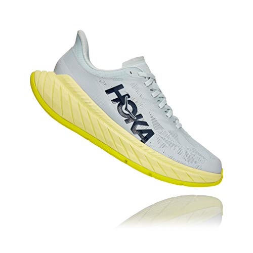 Hoka One One Men Carbon X 8 Blue Flower/Luminary Green, color Verde, talla 44 2/3 EU