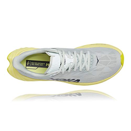 Hoka One One Men Carbon X 8 Blue Flower/Luminary Green, color Verde, talla 44 2/3 EU