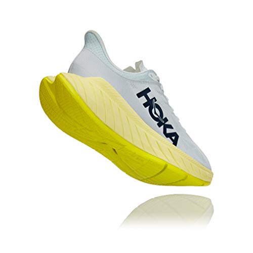 Hoka One One Men Carbon X 8 Blue Flower/Luminary Green, color Verde, talla 44 2/3 EU