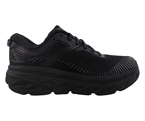 Hoka One One Mujer Bondi 7 Textile Synthetic Black Entrenadores 37 1/3 EU