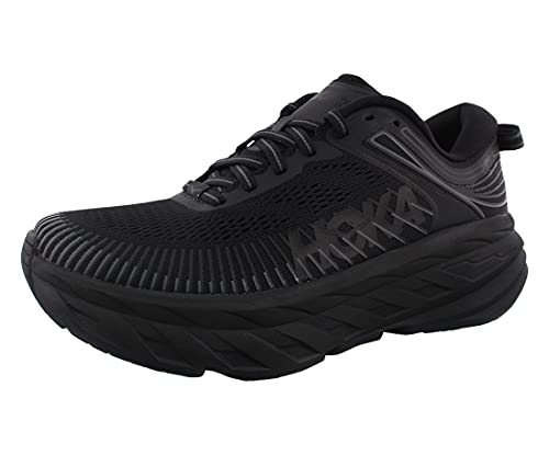 Hoka One One Mujer Bondi 7 Textile Synthetic Black Entrenadores 37 1/3 EU