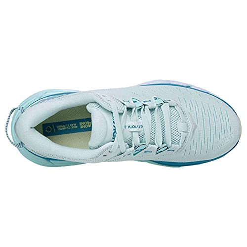 Hoka One One Mujer Gaviota 3 Textile Morning Mist Blue Tint Entrenadores 38 EU