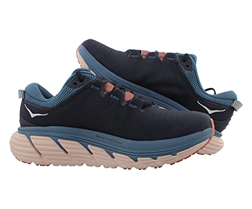 Hoka One One Mujer Gaviota 3 Textile Ombre Blue Rosette Entrenadores 39 1/3 EU