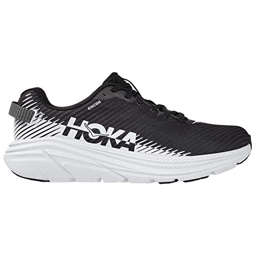 Hoka One One Mujer Rincon 2 Textile Black White Entrenadores 37 1/3 EU