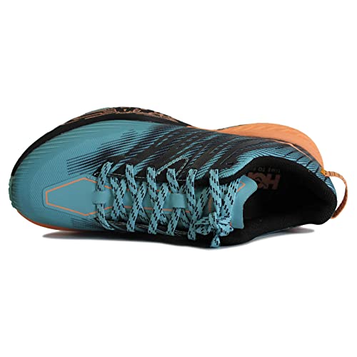 Hoka One One Mujer Speedgoat 4 Textile Synthetic Aquarelle Cantaloupe Entrenadores 39 1/3 EU