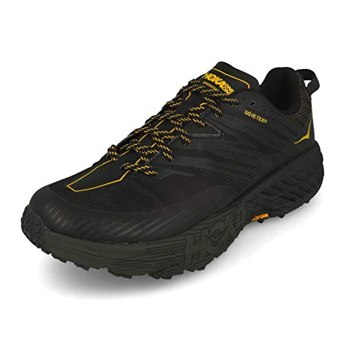 Hoka One One Speedgoat 4 GTX Mens - Anthracite Dark Gull Grey - 10 UK