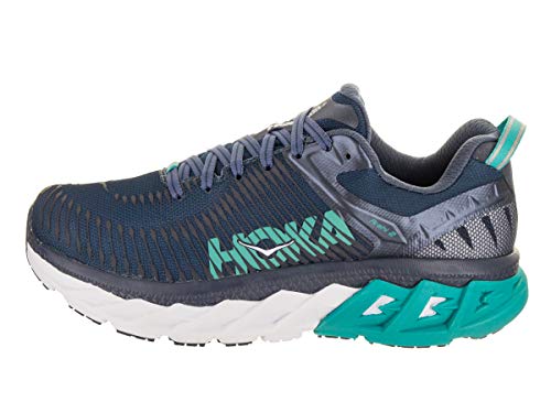 HOKA ONE ONE Womens Arahi 2 Poseidon/Vintage Indigo Running Shoe - 7