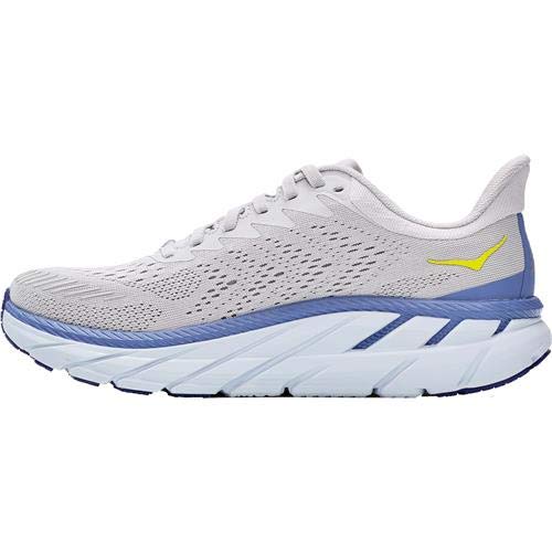 HOKA ONE ONE Women's Clifton 7 Running Shoe (Lunar Rock/Nimbus Cloud, Numeric_9)