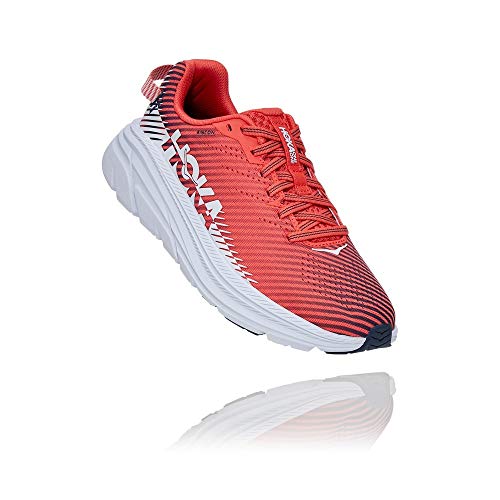 hoka Rincon 2 Coral Blanco Mujer 1110515 HCWH