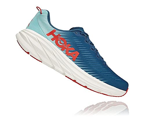 Hoka Rincon 3, Zapatillas de Running por Hombre, Azul (RealTeal/EggshellBlue RTEB), 45 1/3 EU