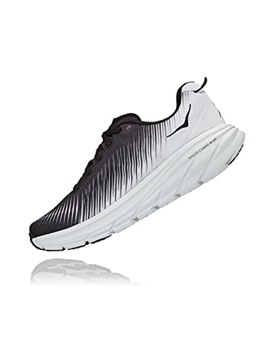 Hoka Rincon 3, Zapatillas de Running por Hombre, Negro (Black/White BWHT), 45 1/3 EU