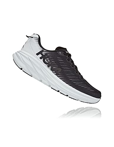 Hoka Rincon 3, Zapatillas de Running por Hombre, Negro (Black/White BWHT), 45 1/3 EU