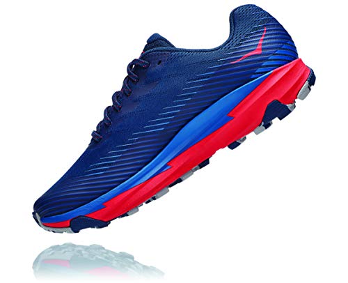 Hoka Torrent 2, Zapatillas de Running por Hombre, Azul (MoonlitOcean/HighRiskRed MOHRR), 42 EU