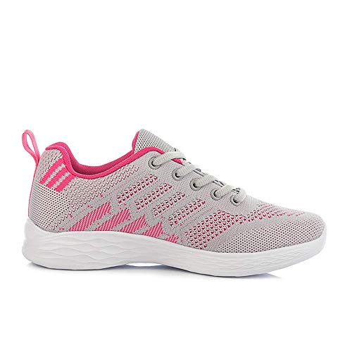 Hombre Mujer Zapatillas Running Trail Fitness Zapatos Deporte para Correr Sneakers Ligero Transpirable