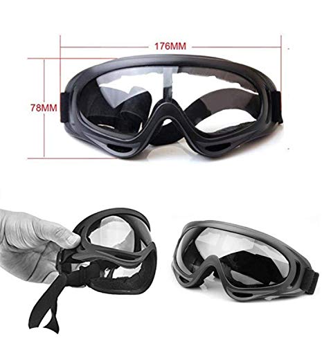 HONGCI 3 Pack Gafas de Seguridad para Niños,Juegos para Nños al Aire Libre Gafas Protectoras para Pistola de Espuma Blasters y Laboratorio Gafas de Seguridad para el Trabajo