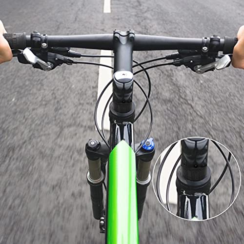 HONGECB Espaciador de Carbono, Fibra de Carbono Bicicleta Lavadora, Separadores para Bicicleta de Fibra de Carbono, Espaciador para Vástago de Bicicleta, para 1 1/4“ MTB, Bicicleta, 2/3/5/10/15/20mm