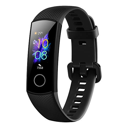 HONOR Band 5 Smartwatch, Pulsera Actividad Inteligente Impermeable IP68 con Pulsómetro, Monitor de Actividad Deportiva, Fitness Tracker con Podómetro, Negro