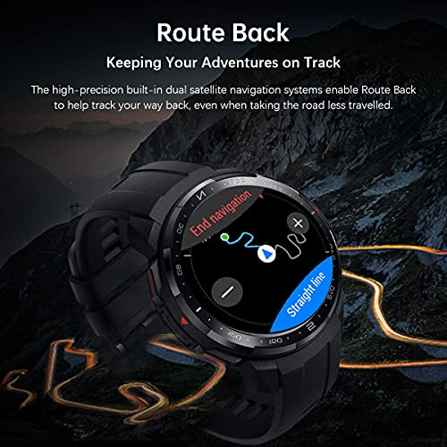 HONOR Watch GS Pro Smartwatch, KAN-B19, Negro carbón