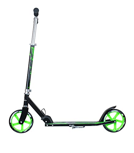 Hornet 14929 - Scooter Poliuretano, color Negro/ Verde