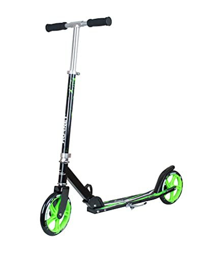 Hornet 14929 - Scooter Poliuretano, color Negro/ Verde