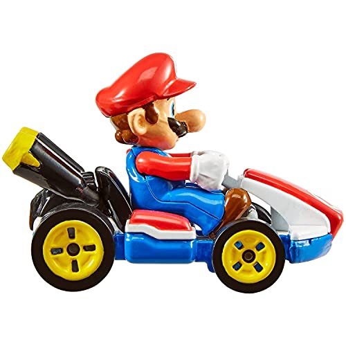 Hot Wheels Circuito Mario Kart, pistas de coches de juguete (Mattel GCP27)