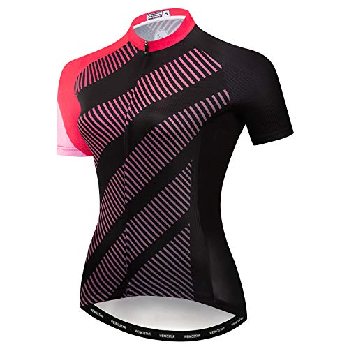 Hotlion Verano transpirable Ciclismo Jersey Mujeres Mountain Bike Jersey de secado rápido Bicicletas camisa manga corta Ciclismo ropa