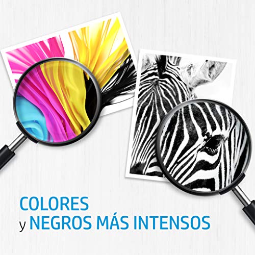 HP 302XL F6U67AE, Tricolor, Cartucho de Tinta de Alta Capacidad Original, Compatible con impresoras de inyección de tinta HP DeskJet 1110, 2130, 3630; ENVY 4520; OfficeJet 3830, 4650, 5220, 5230