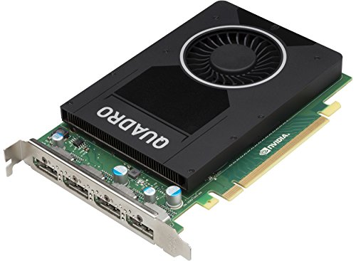 HP NVIDIA Quadro M2000 4GB Graphics Card GDDR5 - Tarjeta gráfica (Quadro M2000, 4 GB, GDDR5, 128 bit, 1920 x 1080 Pixeles, PCI Express x16 3.0)
