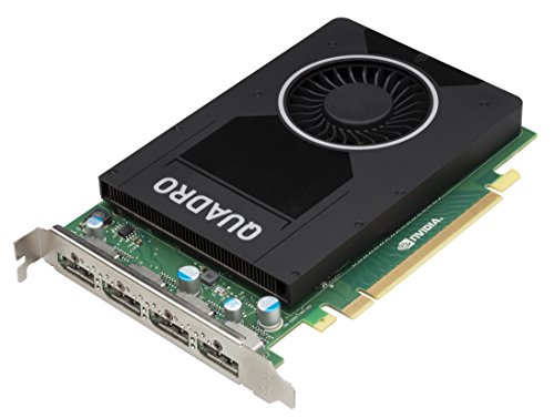 HP NVIDIA Quadro M2000 4GB Graphics Card GDDR5 - Tarjeta gráfica (Quadro M2000, 4 GB, GDDR5, 128 bit, 1920 x 1080 Pixeles, PCI Express x16 3.0)