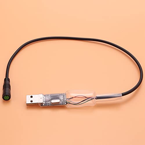 Hrsptudorc Cable De Programación Ebike USB para 8Fun / Bbs01 Bbs02 Bbs03 Bbshd Medio Conducir/Centrar Bicicleta Eléctrica Motor Programado Cable