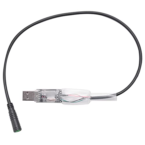 Hrsptudorc Cable De Programación Ebike USB para 8Fun / Bbs01 Bbs02 Bbs03 Bbshd Medio Conducir/Centrar Bicicleta Eléctrica Motor Programado Cable