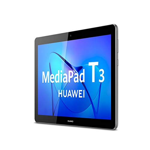 HUAWEI Mediapad T3 10 - Tablet de 9.6" HD (WiFi, RAM de 2GB, ROM de 32GB, Android 8.0, EMUI 8.0), color Gris