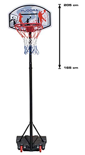 Hudora 71655 All Stars - Canasta de Baloncesto con Soporte