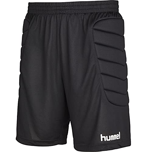 hummel Essential GK Pantalones Cortos para niño W Padding, niño, Essential Gk Shorts W Padding, Negro