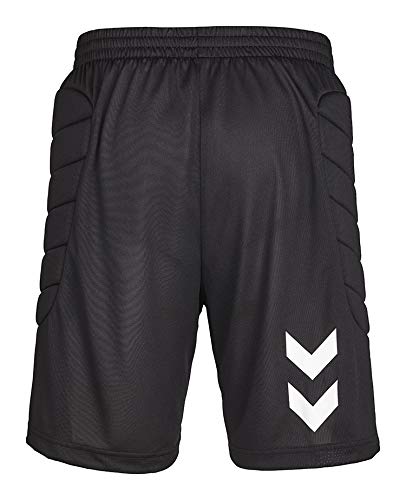 hummel Essential GK Pantalones Cortos para niño W Padding, niño, Essential Gk Shorts W Padding, Negro