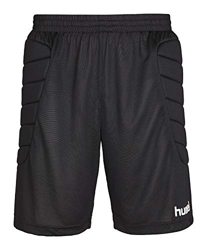 hummel Essential GK Pantalones Cortos para niño W Padding, niño, Essential Gk Shorts W Padding, Negro