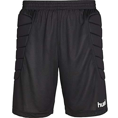 hummel Essential GK Pantalones Cortos para niño W Padding, niño, Essential Gk Shorts W Padding, Negro