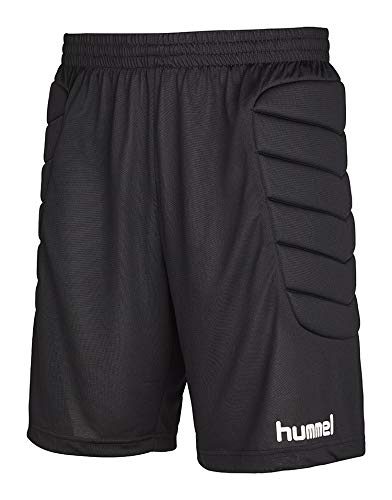 hummel Essential GK Pantalones Cortos para niño W Padding, niño, Essential Gk Shorts W Padding, Negro