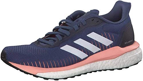 hummel Solar Drive 19 W, Zapatillas para Correr Mujer, Tecink Ftwwht Glopnk, 38 EU