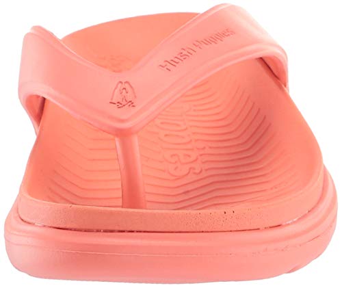 Hush Puppies Bouncer Toepost, Chanclas Unisex Adulto, Rosa (Coral Coral), 37.5 EU