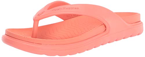 Hush Puppies Bouncer Toepost, Chanclas Unisex Adulto, Rosa (Coral Coral), 37.5 EU