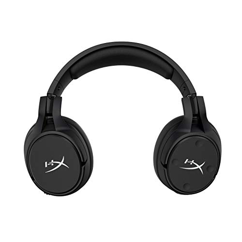 HyperX HX-HSCFS-SG/WW Cloud Flight S - Batería de Larga Duración con Carga Inalámbrica Qi, Cascos de Gaming Inalámbricos, Negro